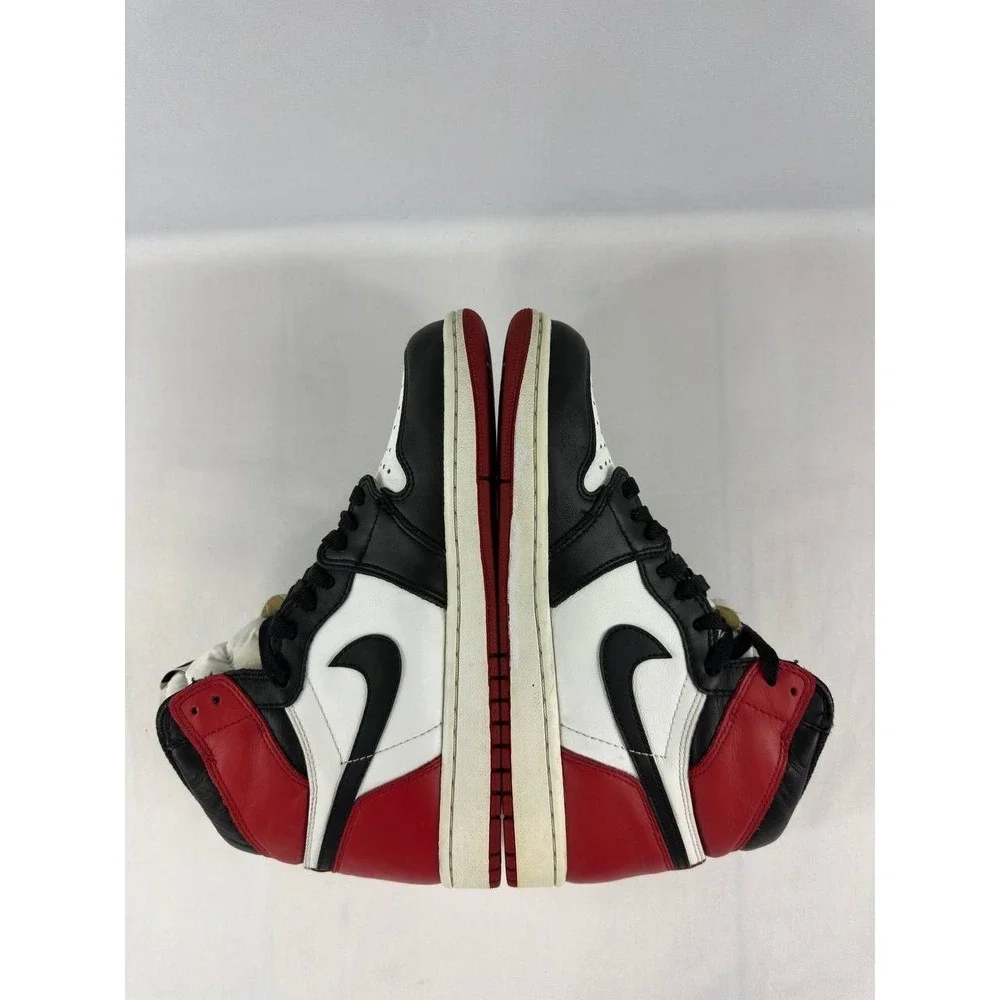Nike Air Jordan 1 Retro High OG 'Black Toe' 2016 Men's 555088-125 Size 8